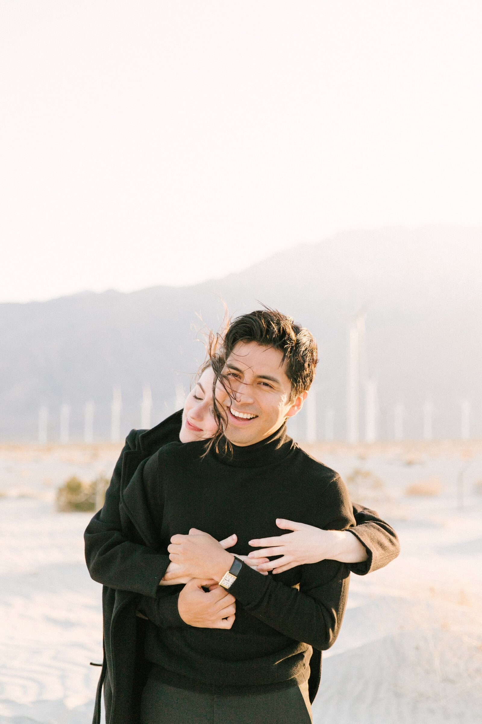 windmills-palm-springs-classic-trendy-engagement-session