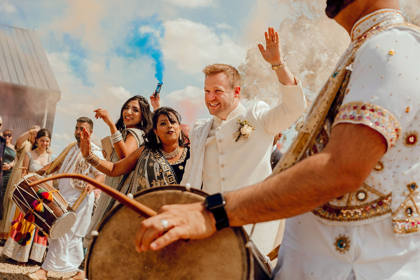 Asian wedding Wharfedale Grange Hamish Irvine