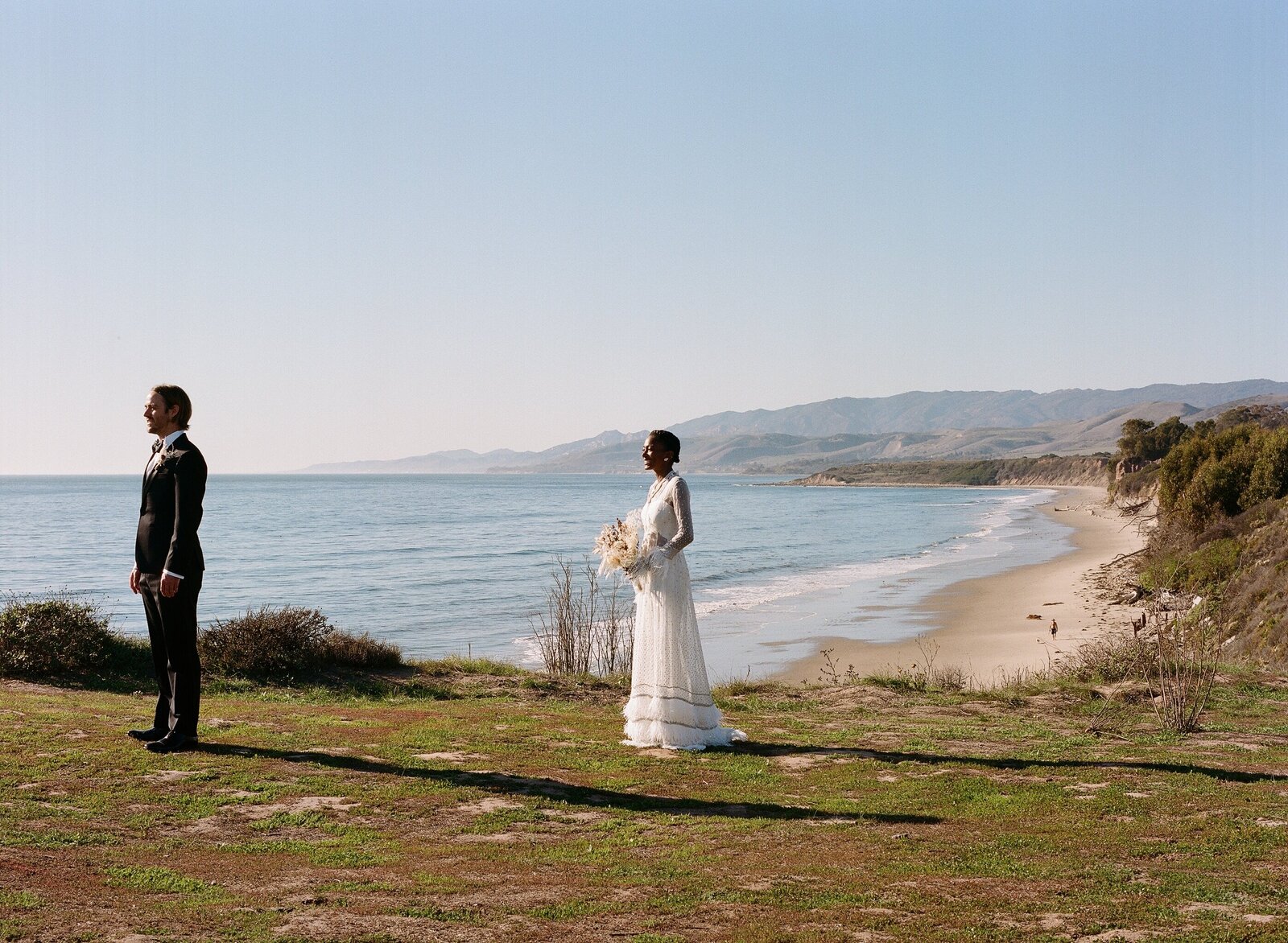 Santa Barbara Wedding overlooking the Pacific Ocean