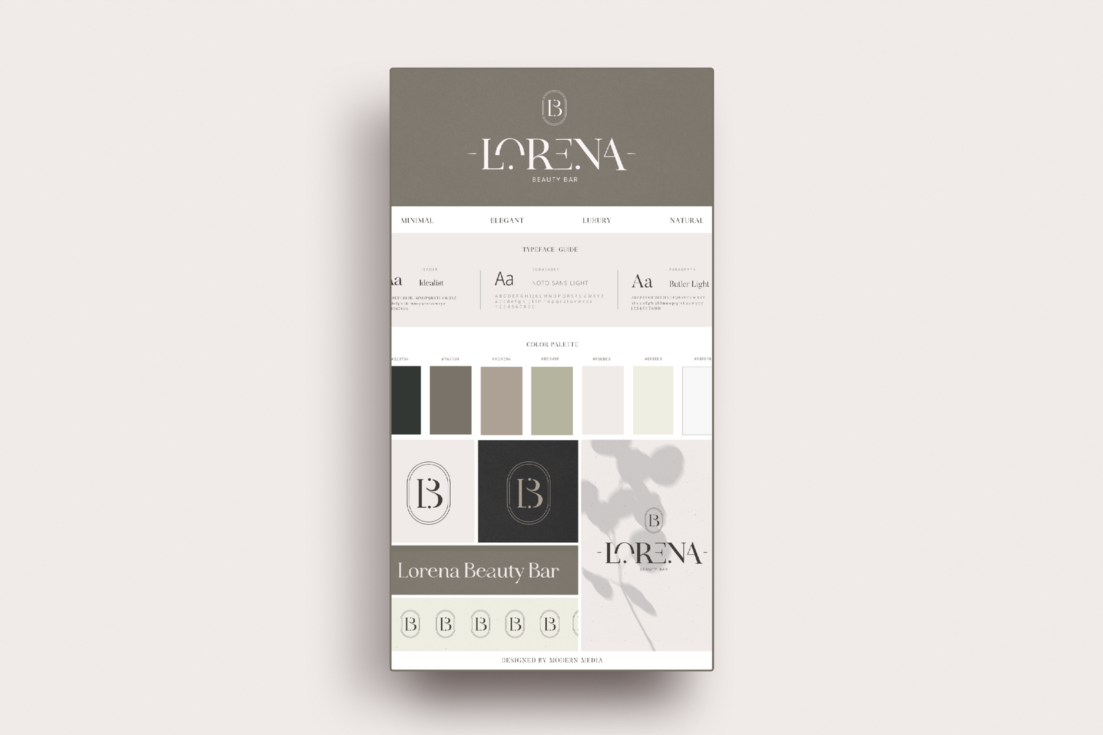 Caro Minimalist Website Scene Creator