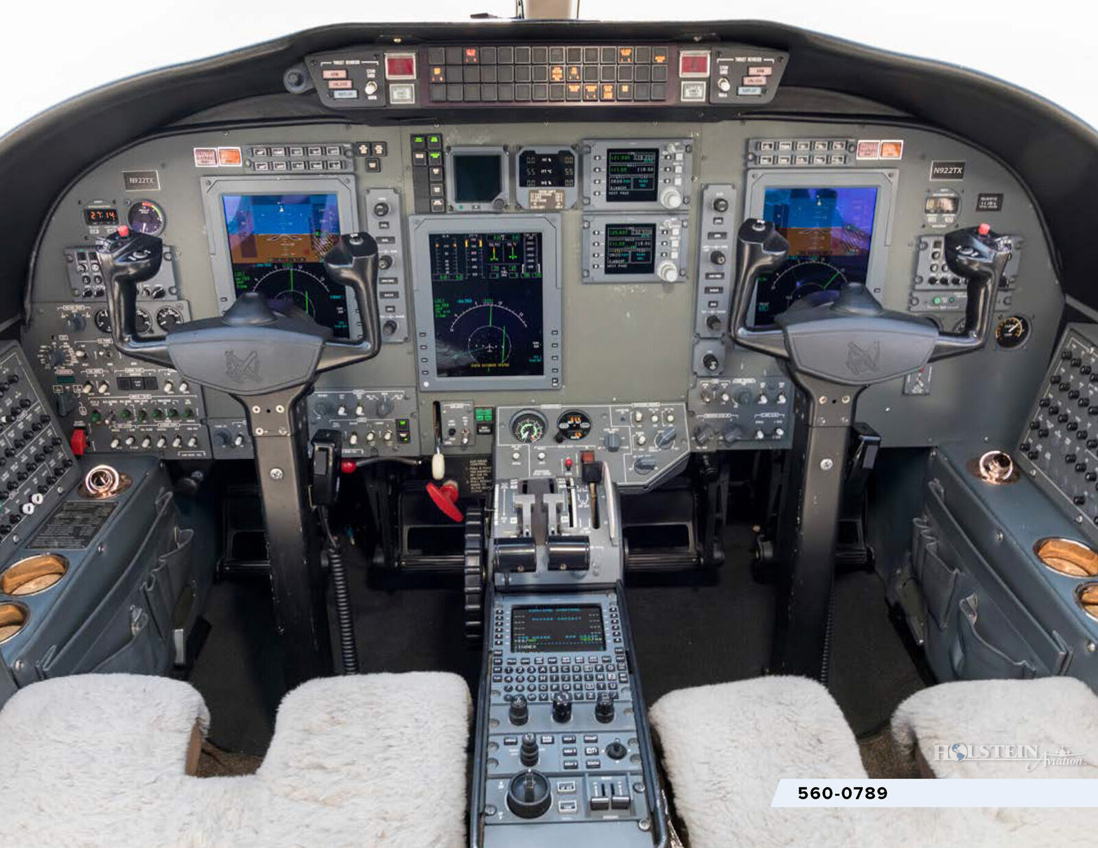 2008 Citation Encore+, SN 560-0789, N922TX -Cockpit RGB