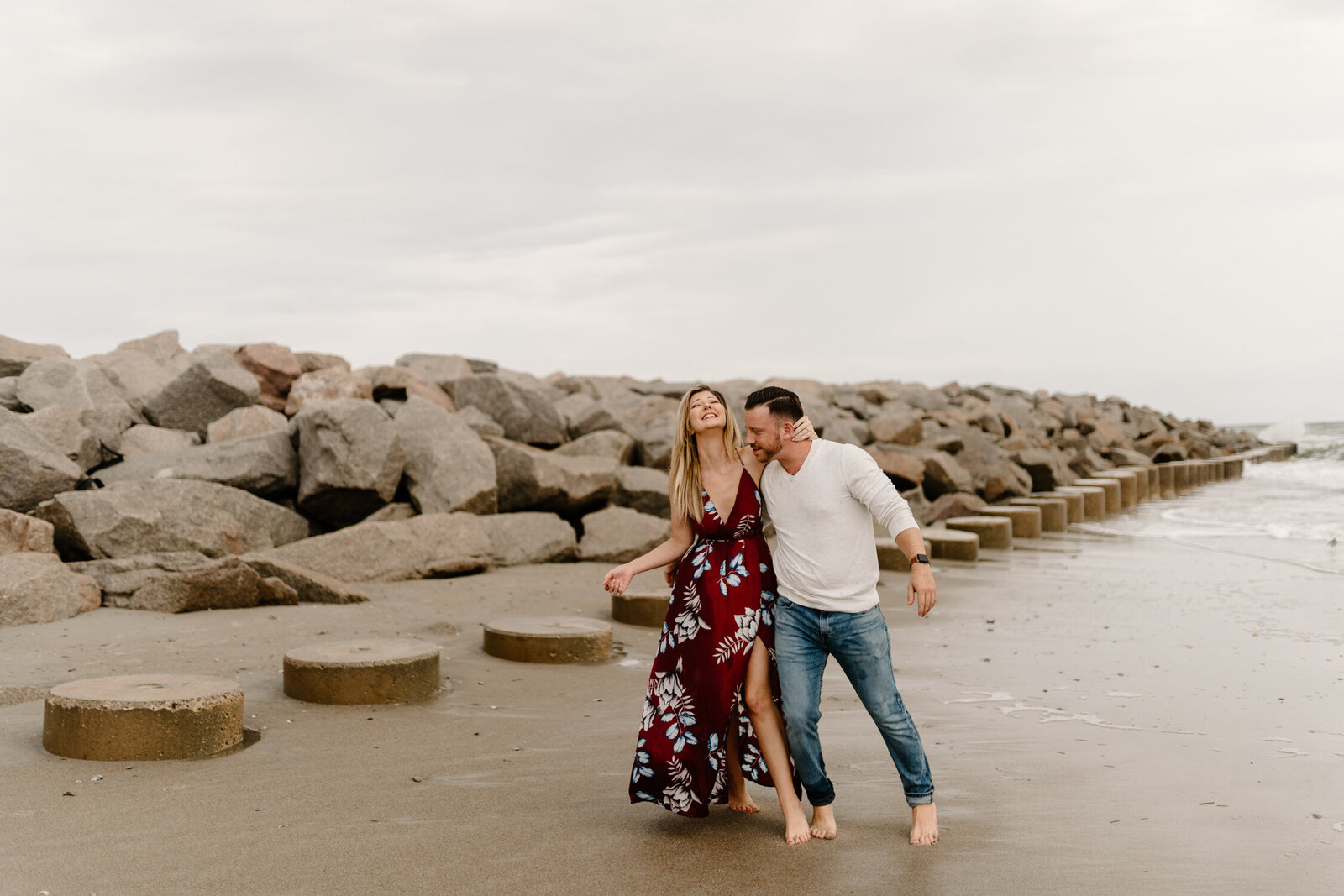 beach engagement session wilmington, nc 004