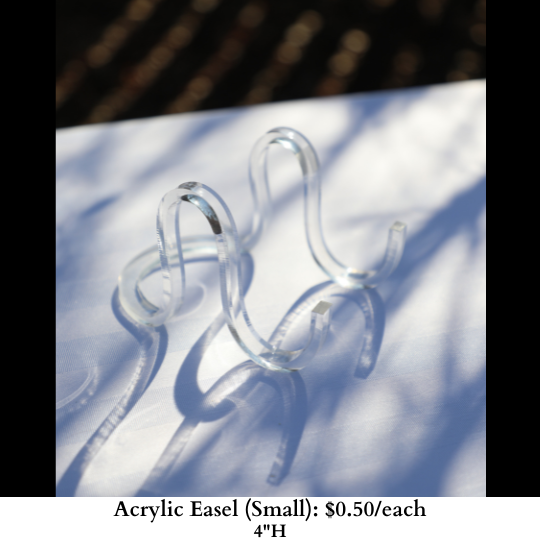 Acrylic Easel-Small-762