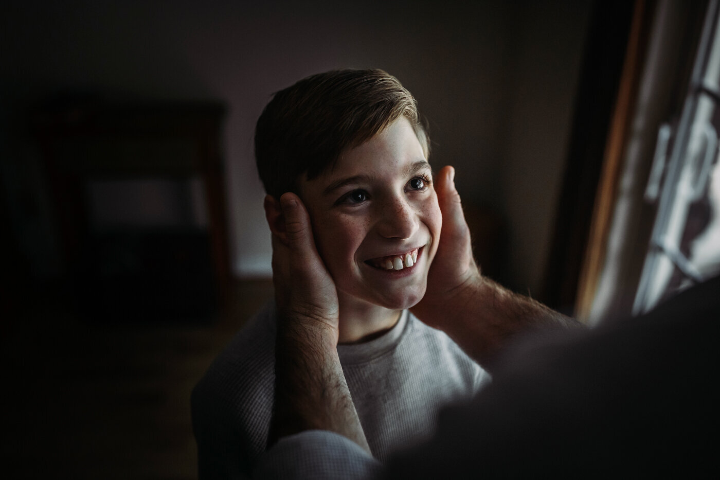 family photographer, columbus, ga, atlanta, wander years, father and son tickling_3729