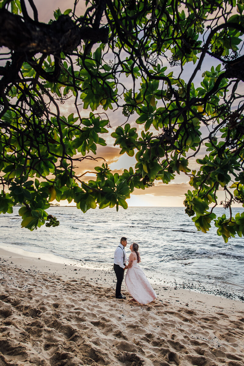 kukio elopement on the big island