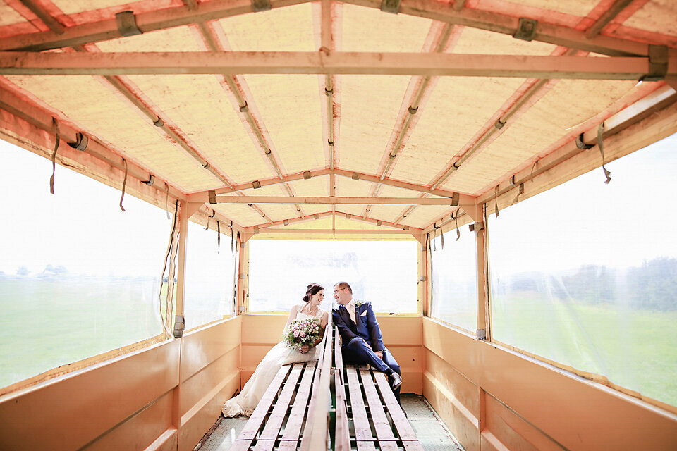 Milling-Barn-woodland-wedding-tractor