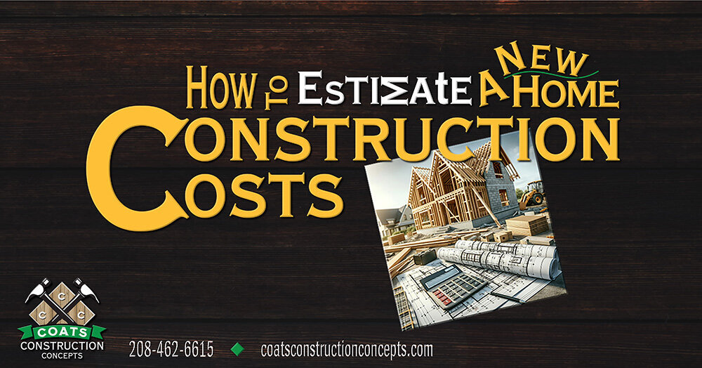 -How To Estimate A New Home Construction Costs