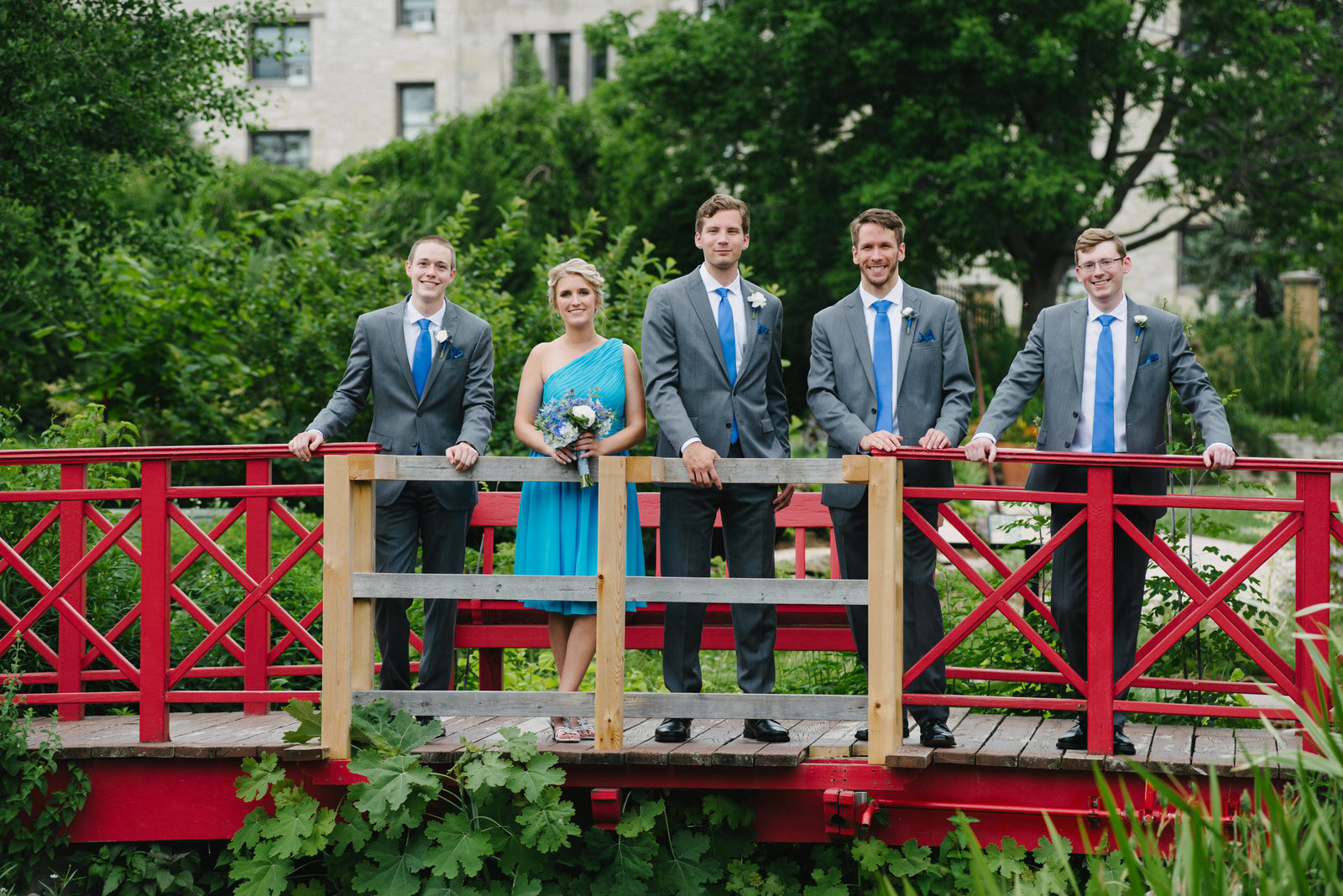 wedding at allen centennial gardens