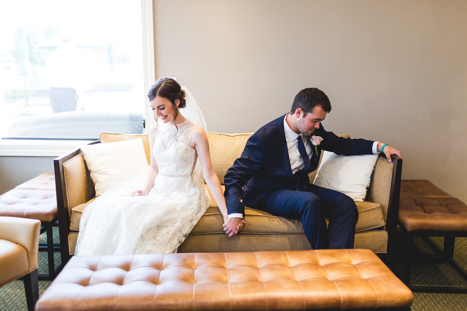 bride-groom-praying-blind-first-look-little-turtle-ohio