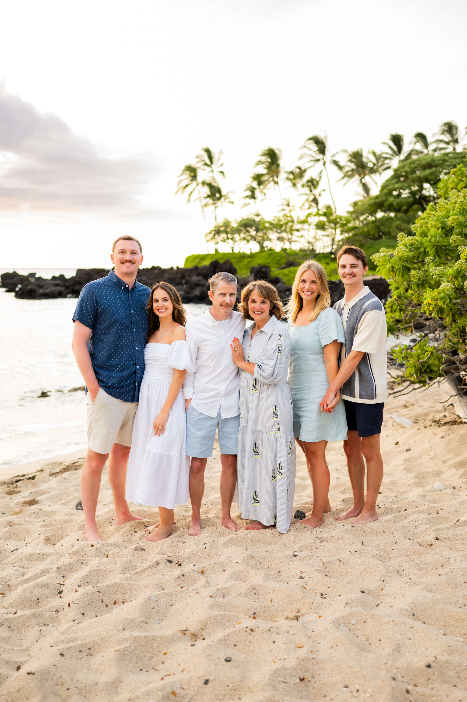 Kona Family Photographer at Kukio Beach in Kona Hawaii