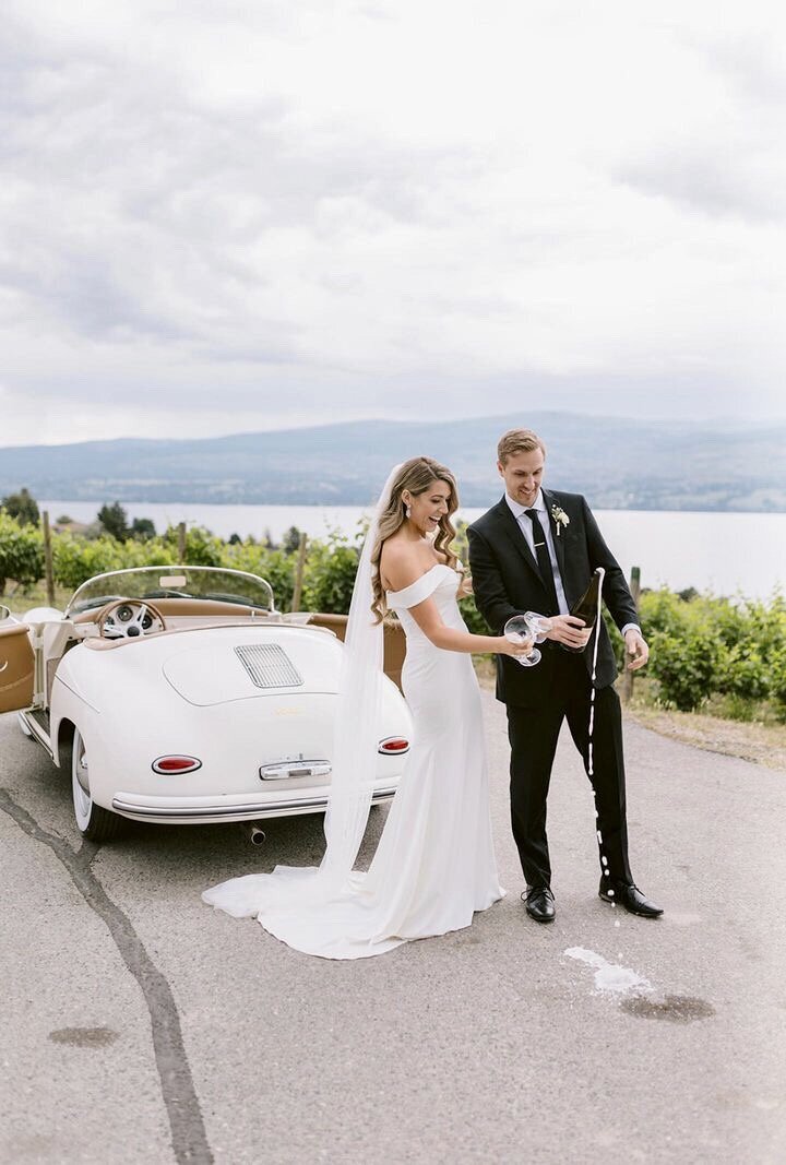 Luxury Vintage Wedding Car for Hire | Porsche 356 Speedster