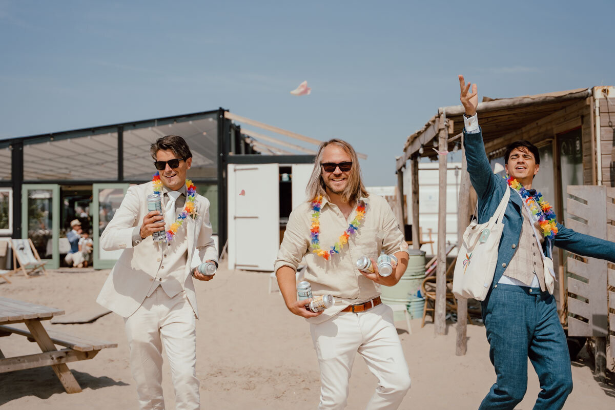 Trouwfotografie Scheveningen strand