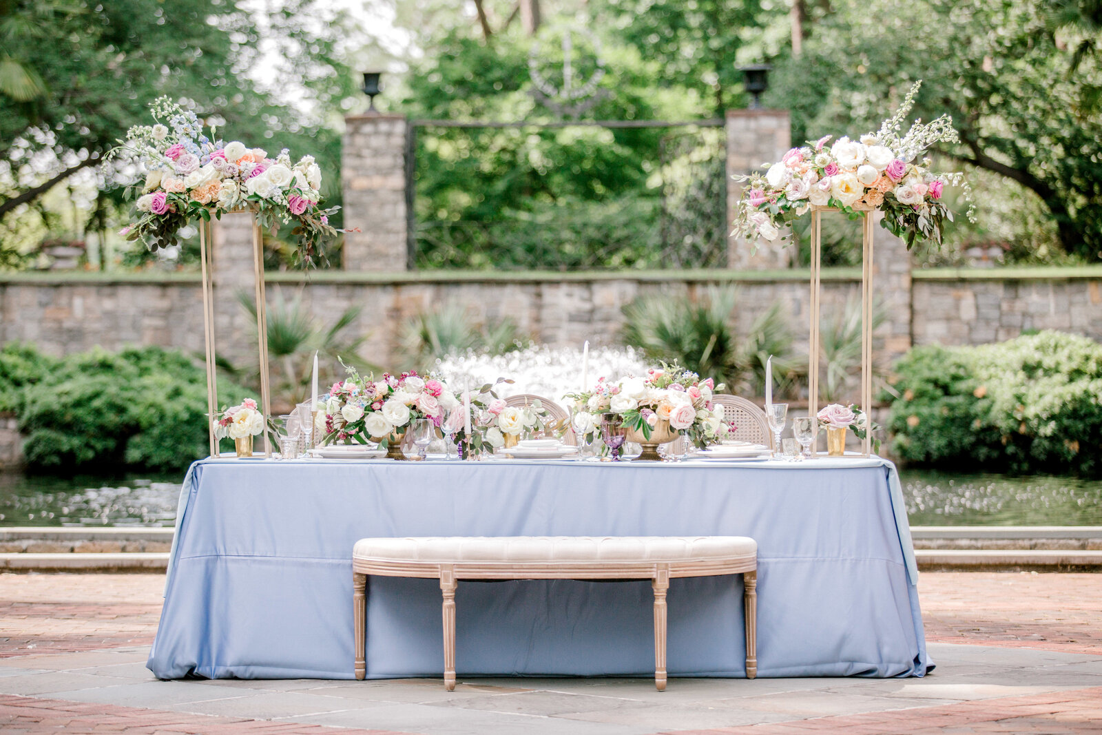 Ava Loren Design Floral Artist Designer Wedding Norfolk Botanical Gardens Andrew & Tianna Photography-203