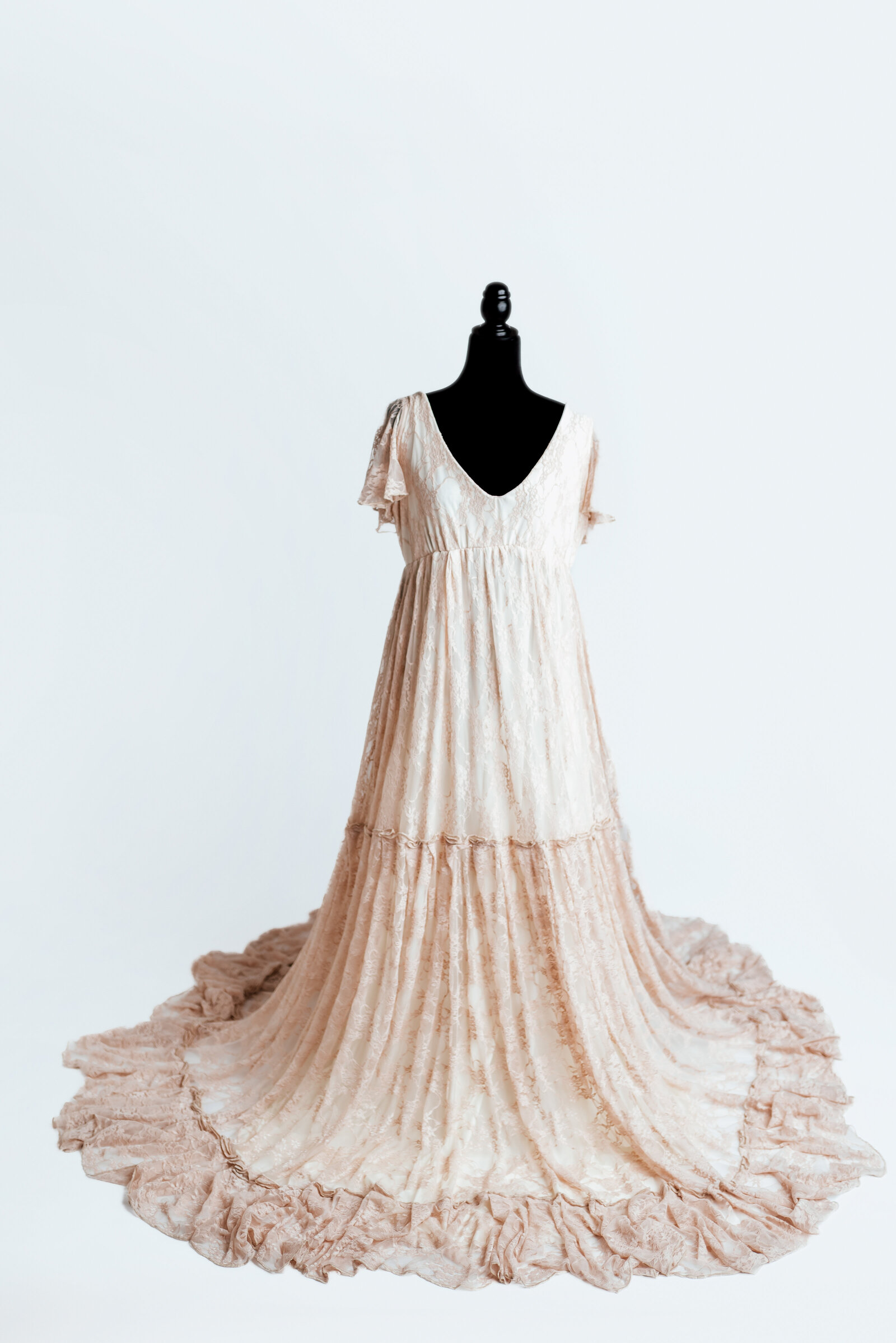 beautiful fine art gown flowy for your portraits