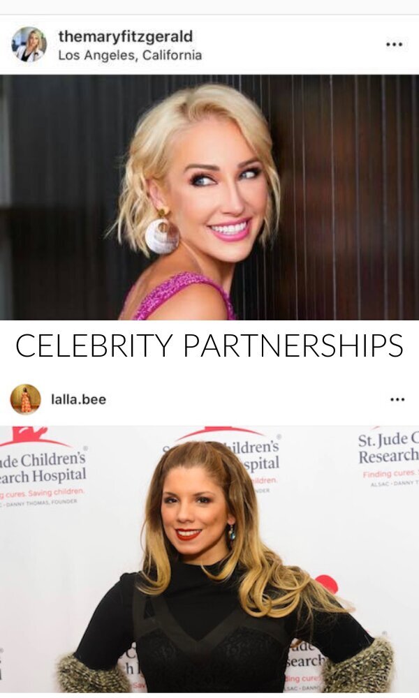 Celebrity Partnerships by Marketing Firm