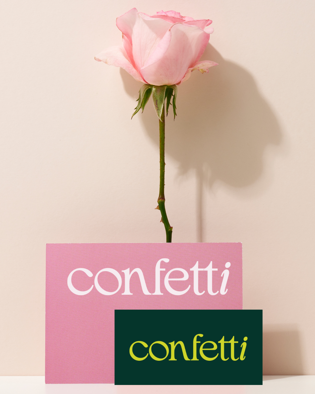 Logo design for Confetti, Bold Wedding Planner & DJ Branding