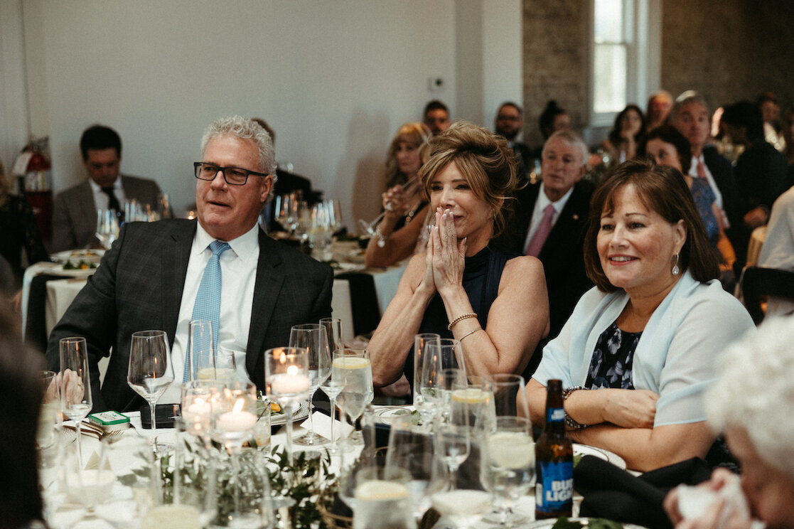 Mom seeing her daughters first dance