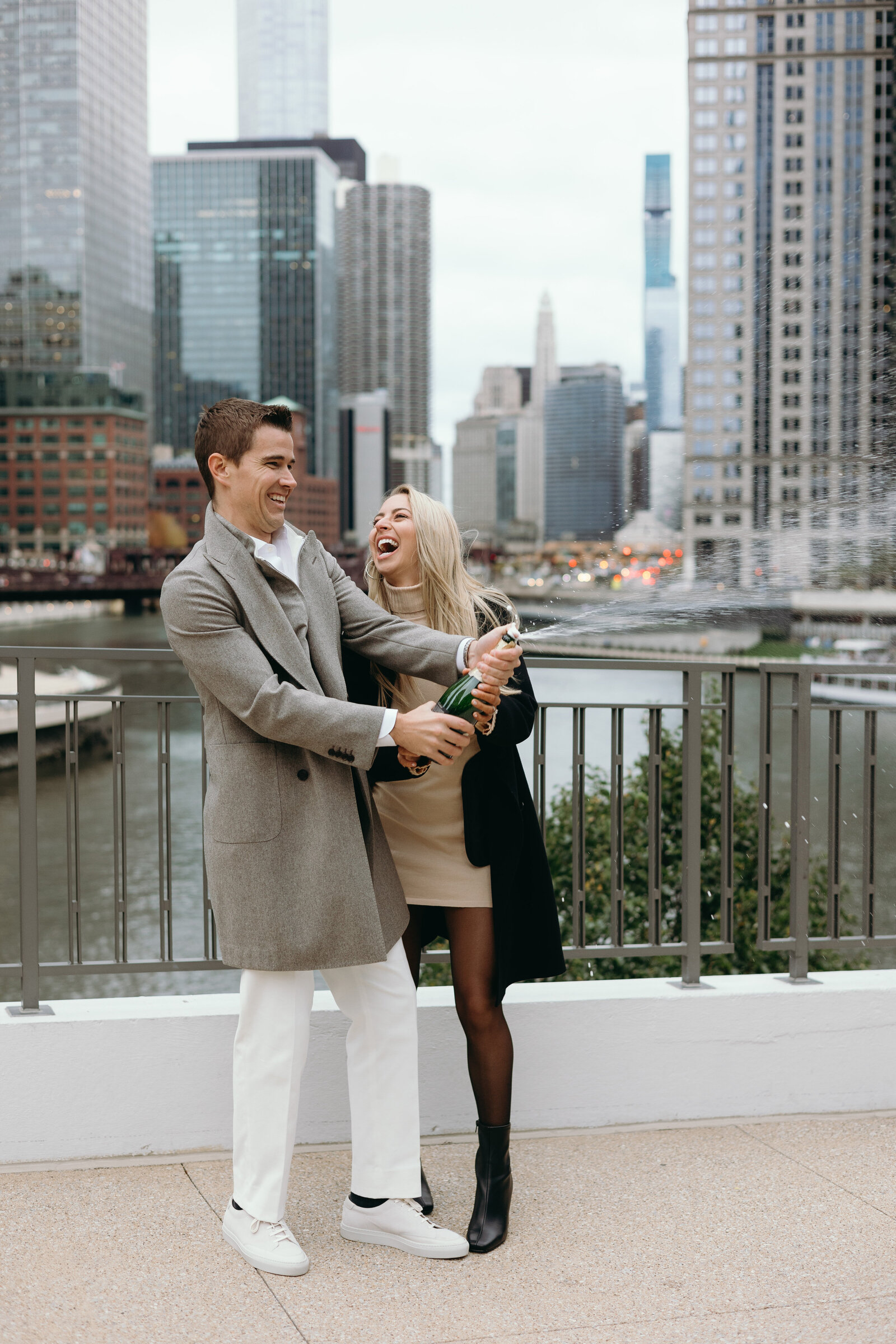 Z Photo and Film - Cody and Silvana's Chicago Engagement Shoot - Chicago, Illinois-128
