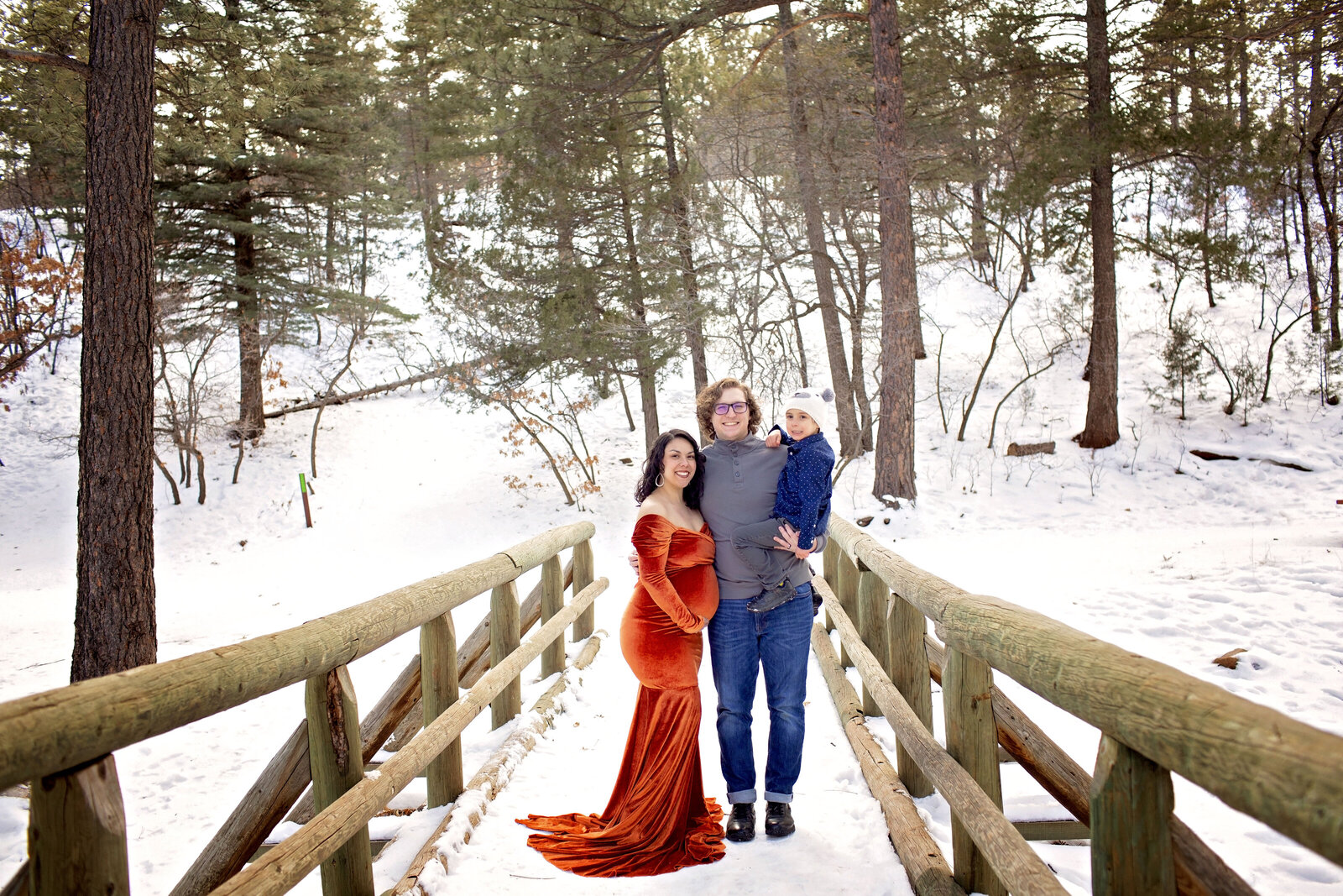 maternity-NM-bridge-family-ginger-dress-rust-snow