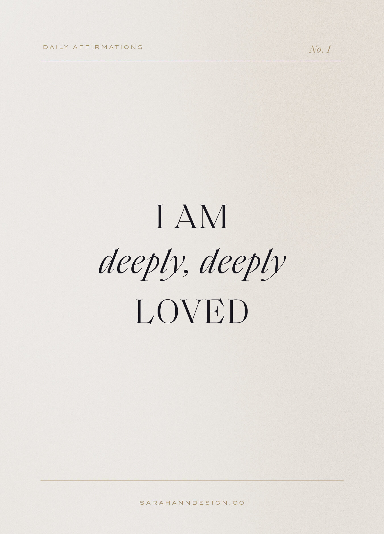 Daily Affirmations for the Creative Soul - Affirmations by Sarah Ann Design