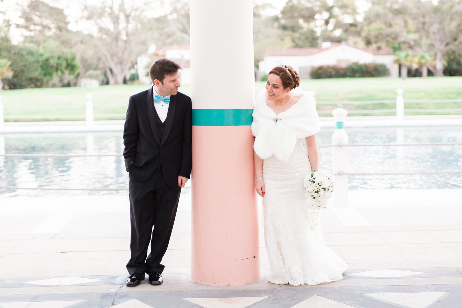 Wedding at Club Del Monte at Monterey Naval Postgraduate School