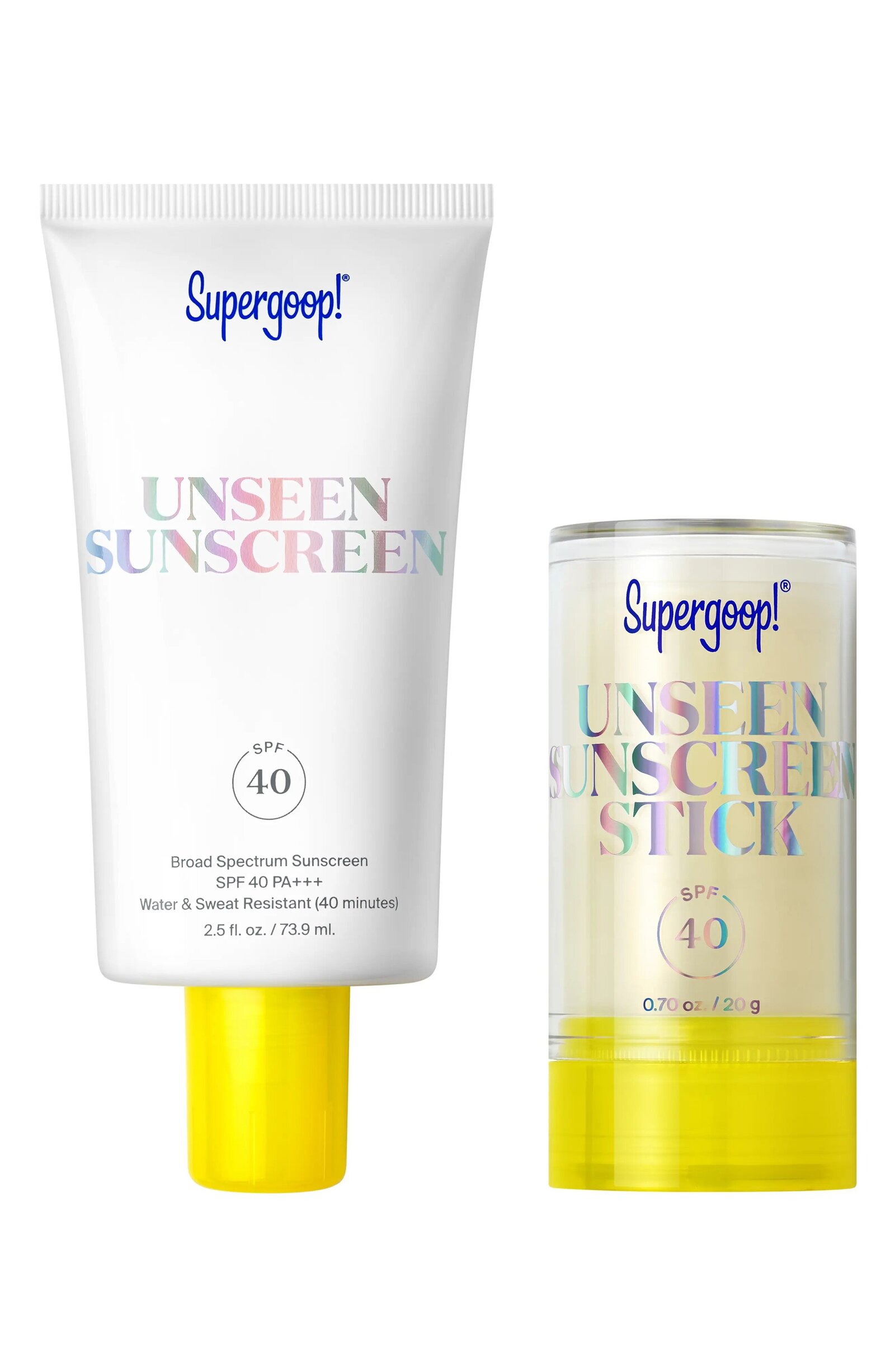 Supergoop Unseen Sunscreen Set