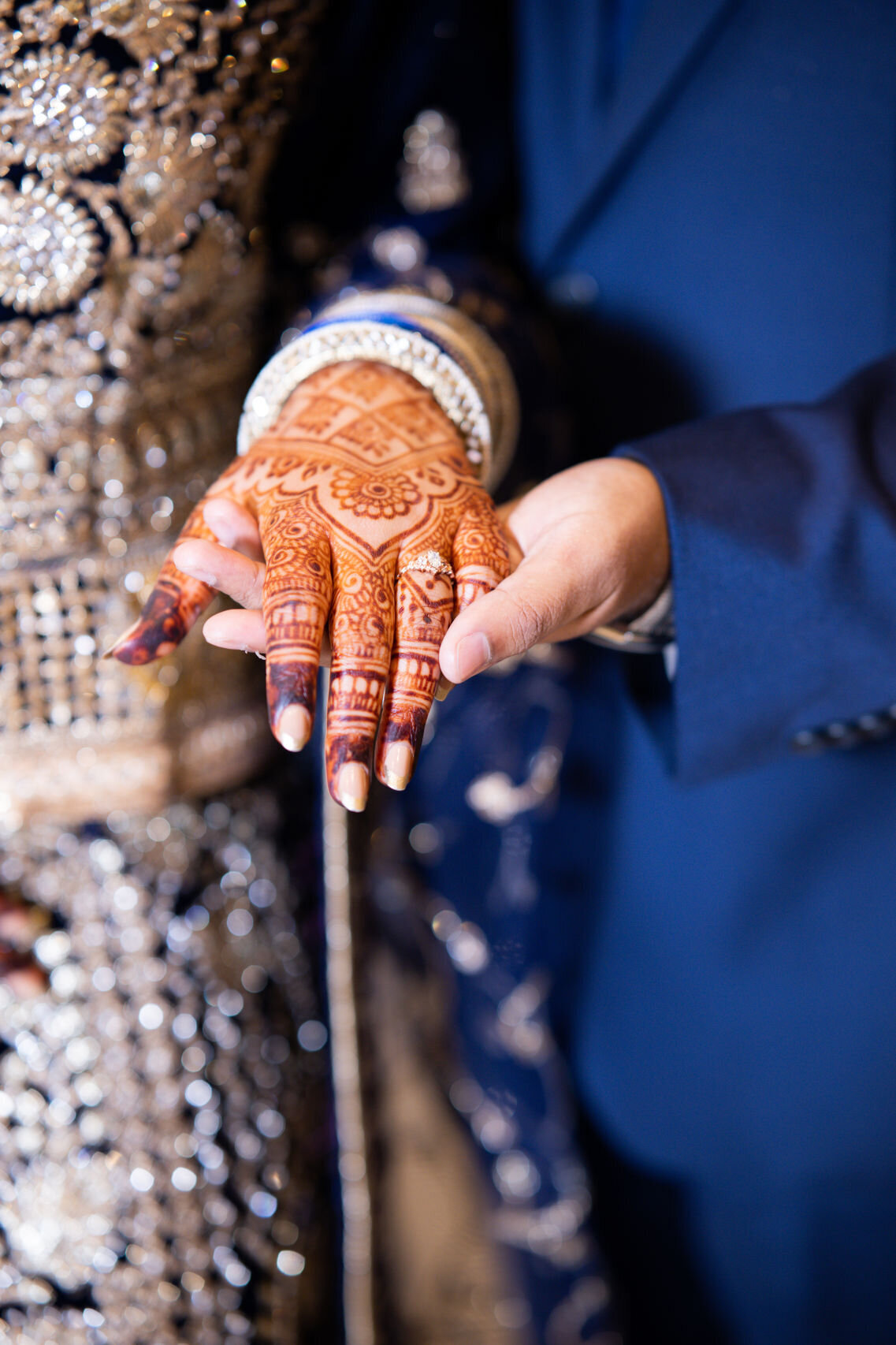 Bride and groom detail photography