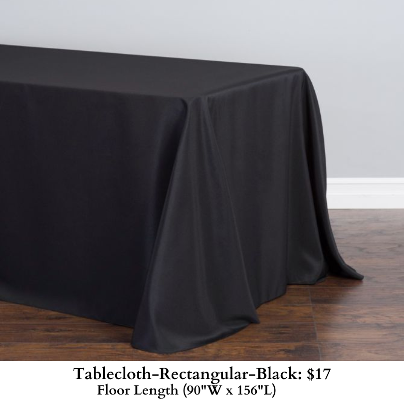 Tablecloth-Rectangular-Black-598