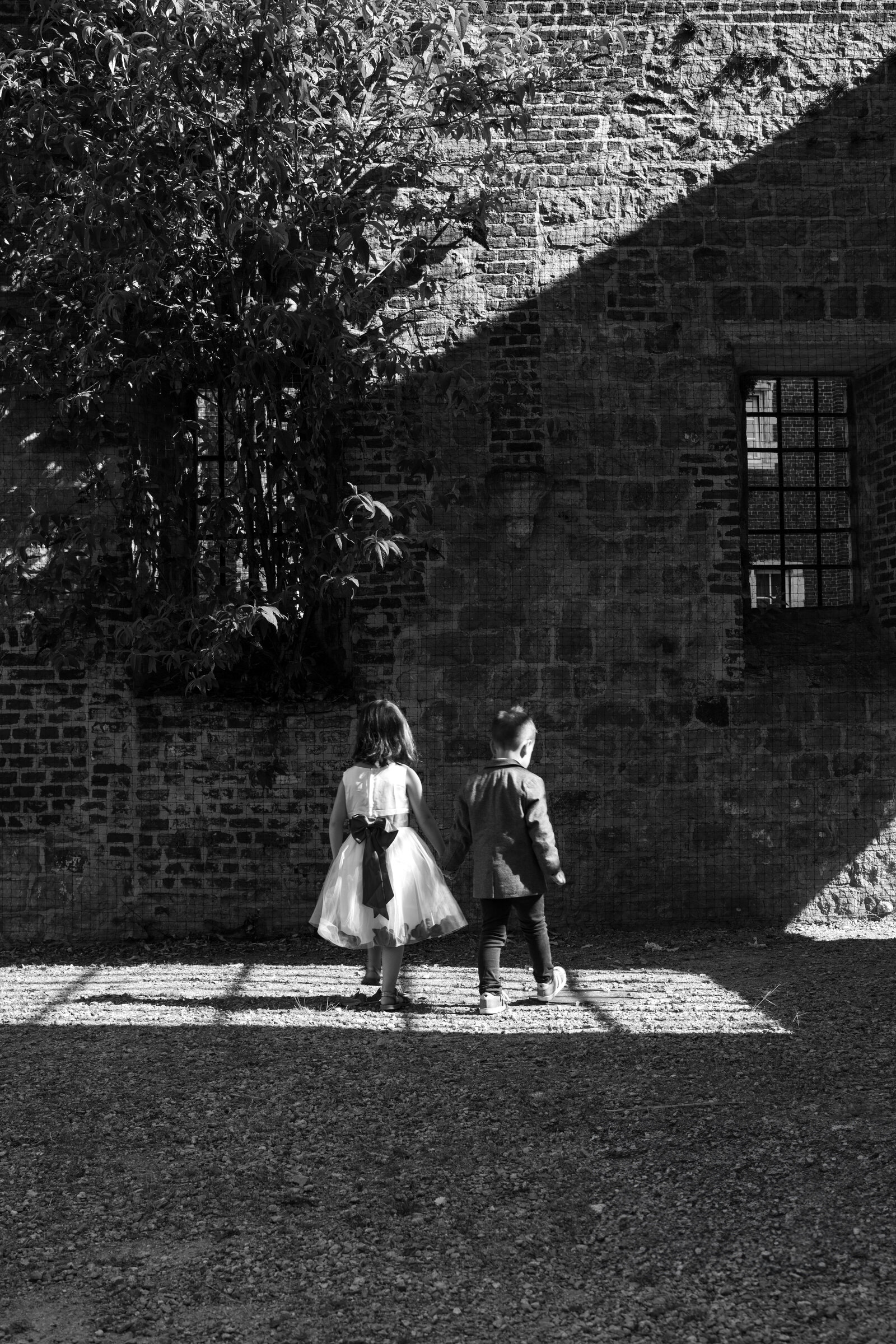 Kinderen op huwelijksfeest