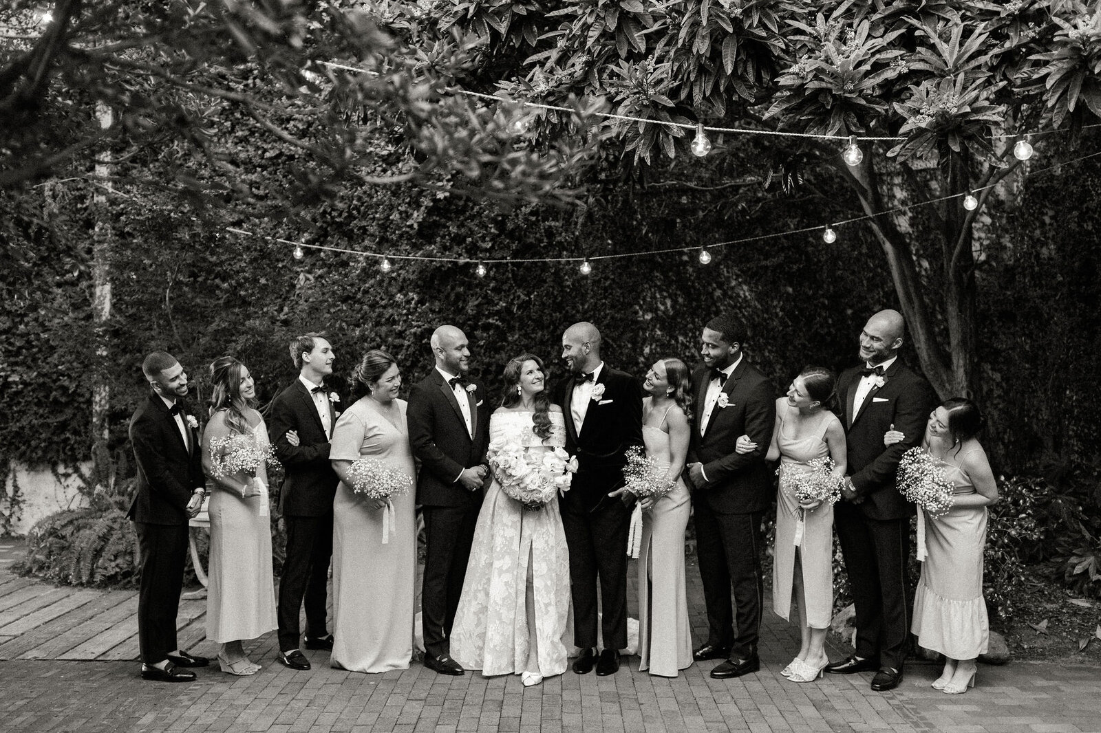 The Atrium Bridal Party Photos