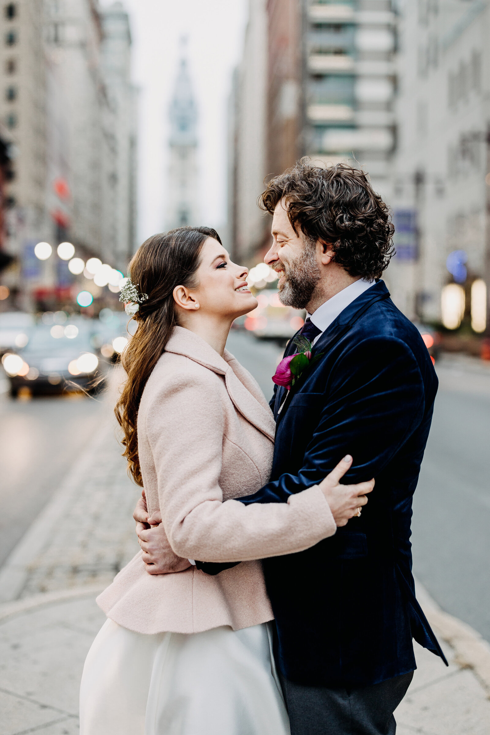 couple on broad street philadelphia