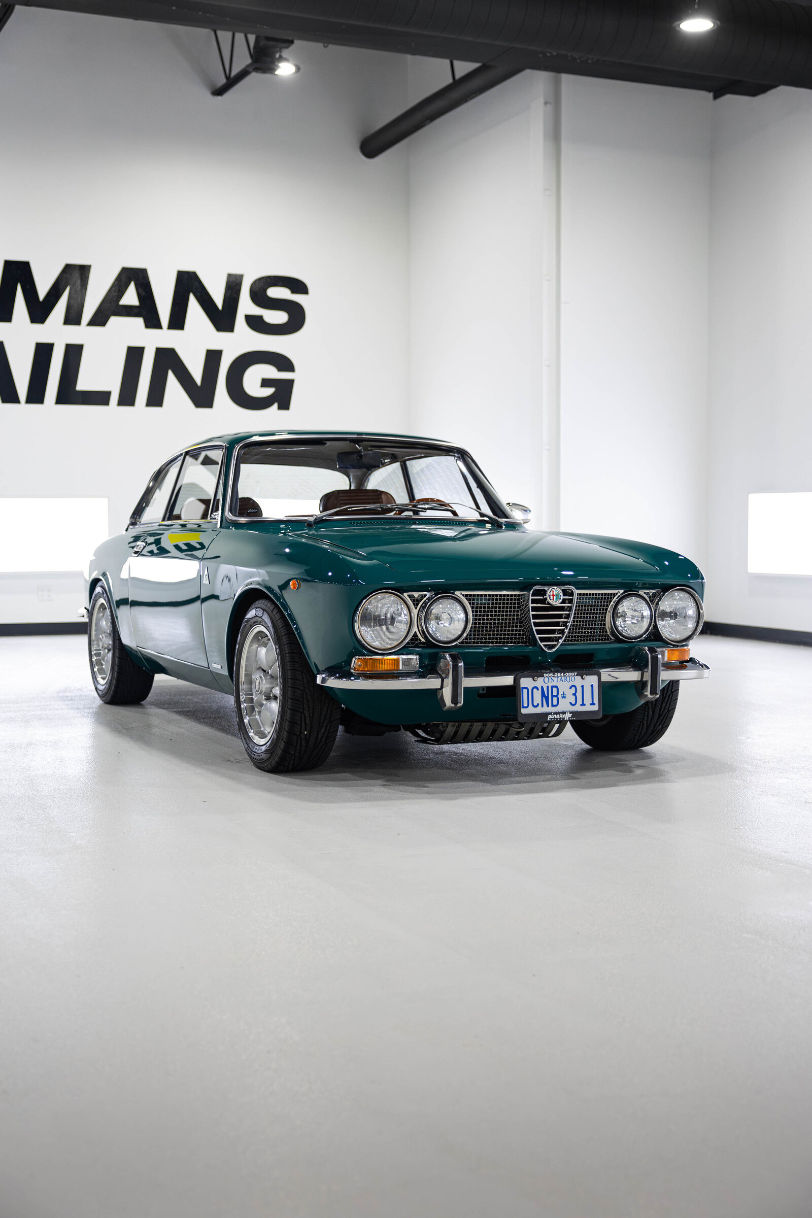 Green Alfa Romeo GTV 2000 Paint Correction PPF Toronto Markham Le Mans Detialing 11
