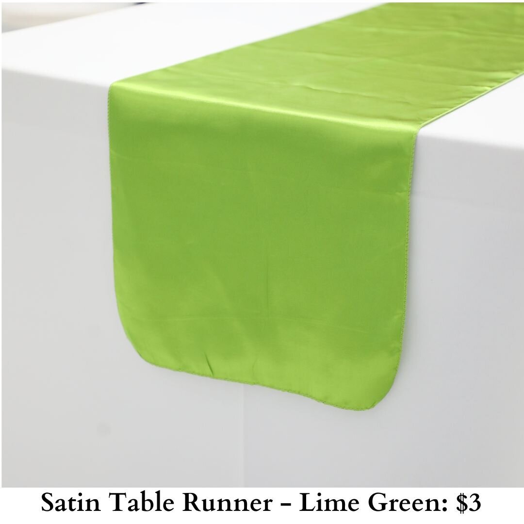 Lime Green Table Runner-119