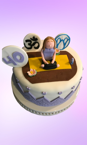 yoga cake