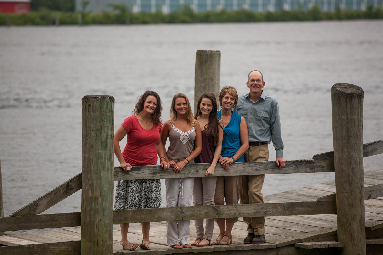 family portrait on Connecticut River