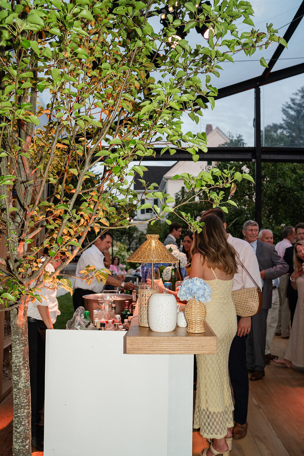 West Dennis Cape Cod Coastal Grandma Inspired Private Estate and Tented Wedding-10