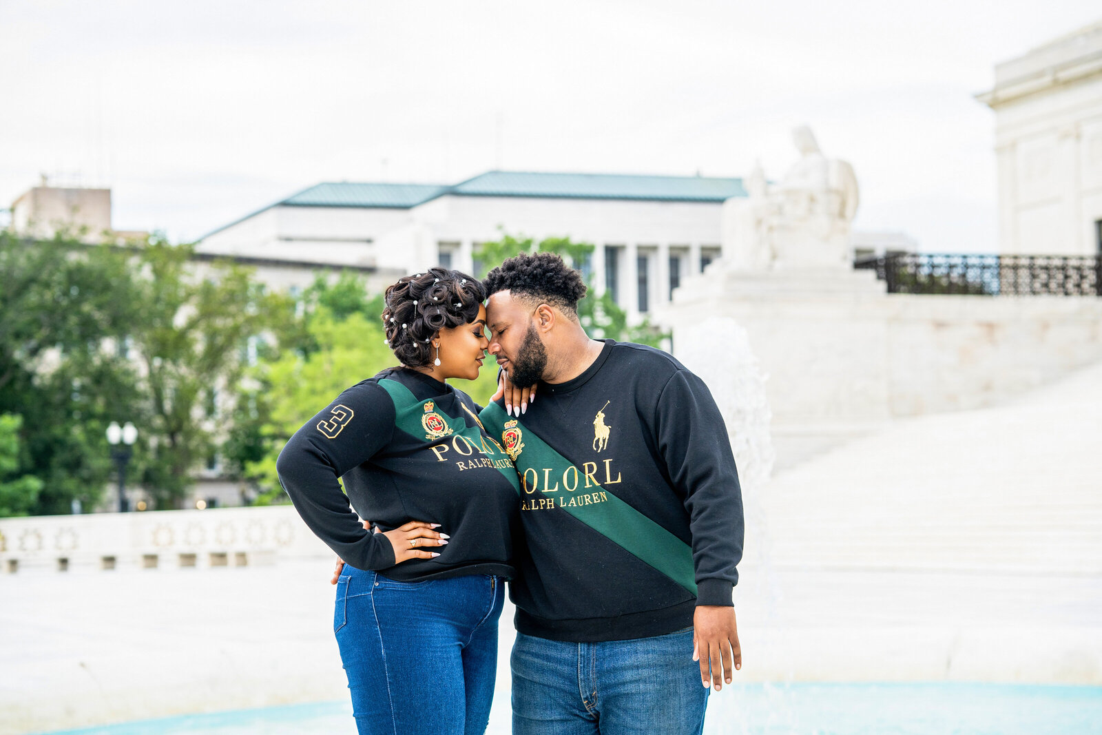 couple posing