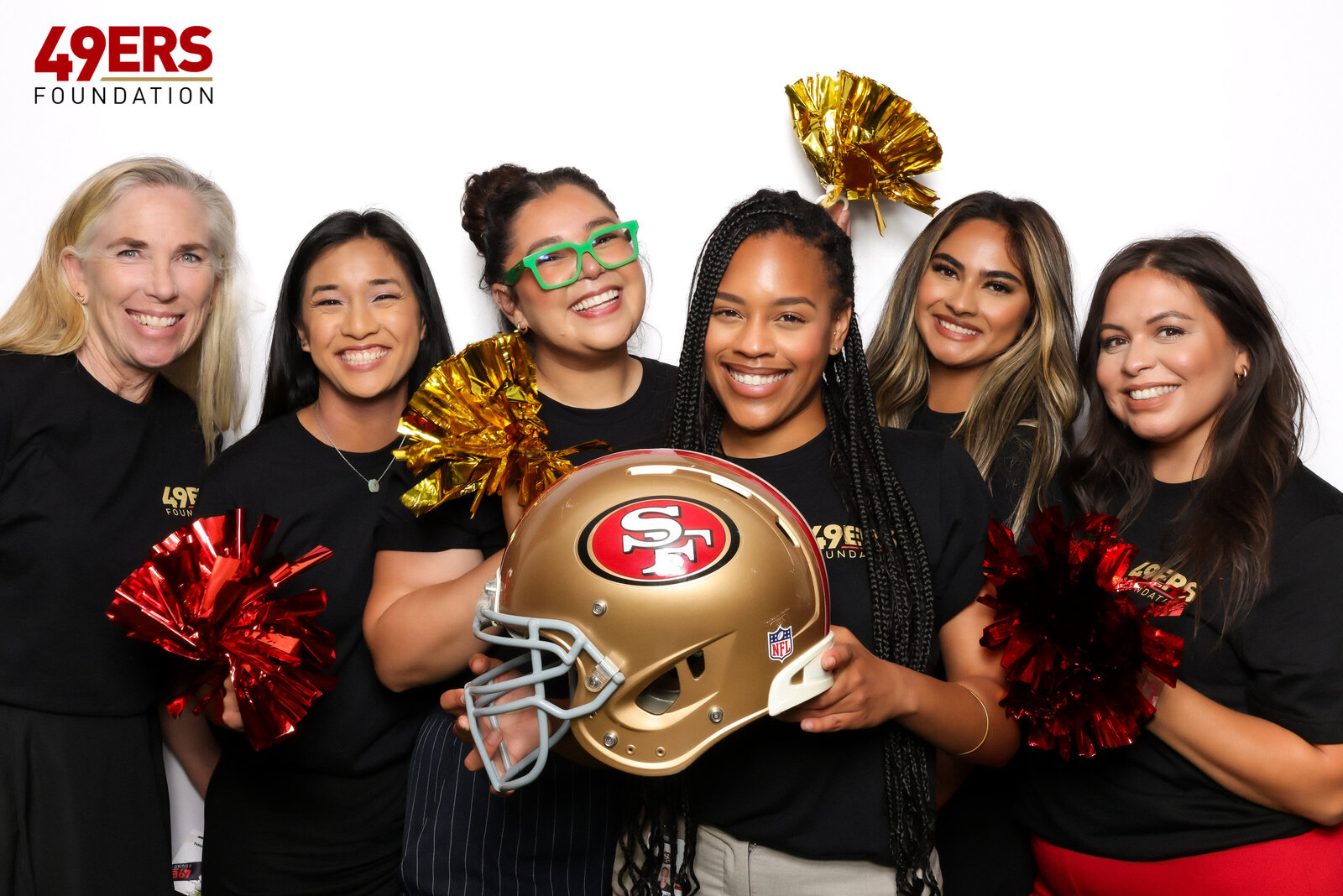 LOS GATOS DJ & PHOTO BOOTH - 49ers Players for a Purpose 2024 Photo Booth Photos (color; overlay) (63 of 74)