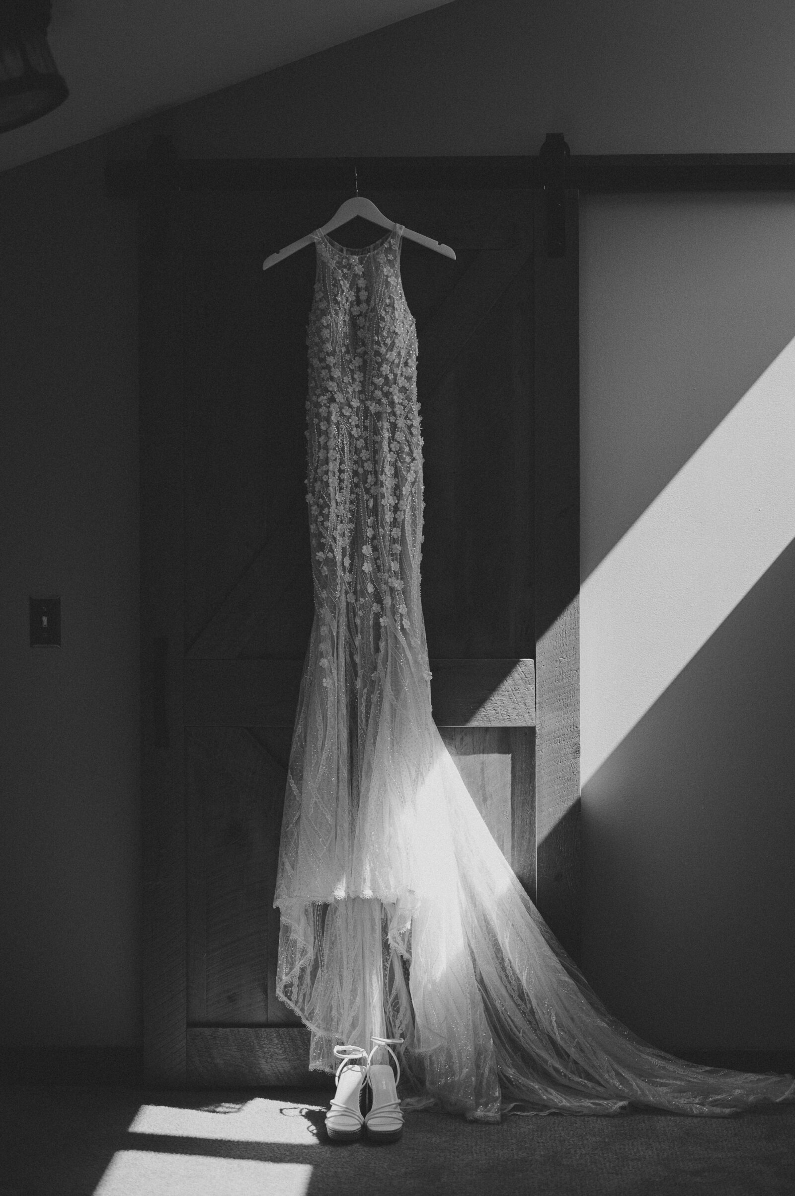 wedding-dress-hanging-halter-wedding-morning