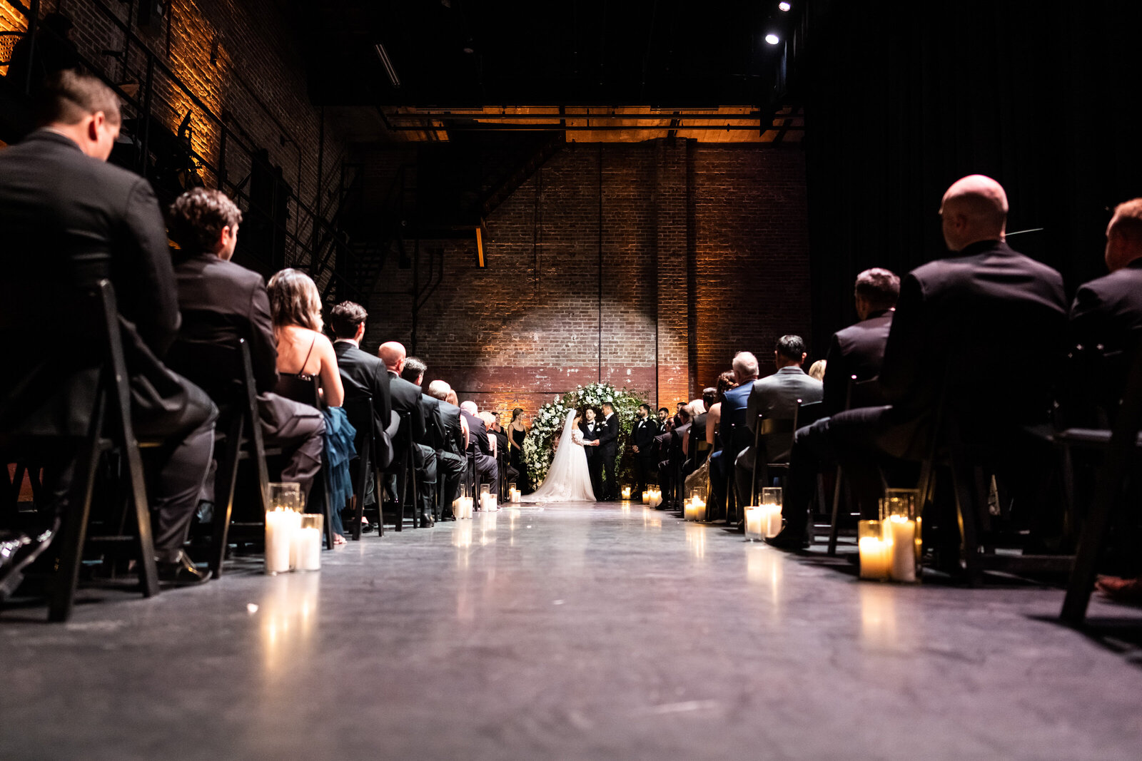 Wedding ceremony at Civic Theatre