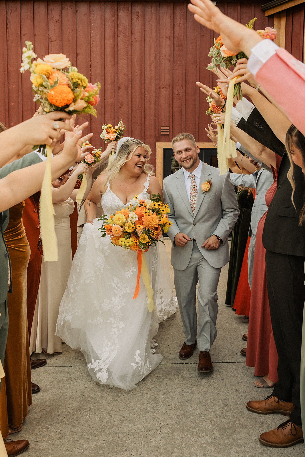 wedding-party-tunnel