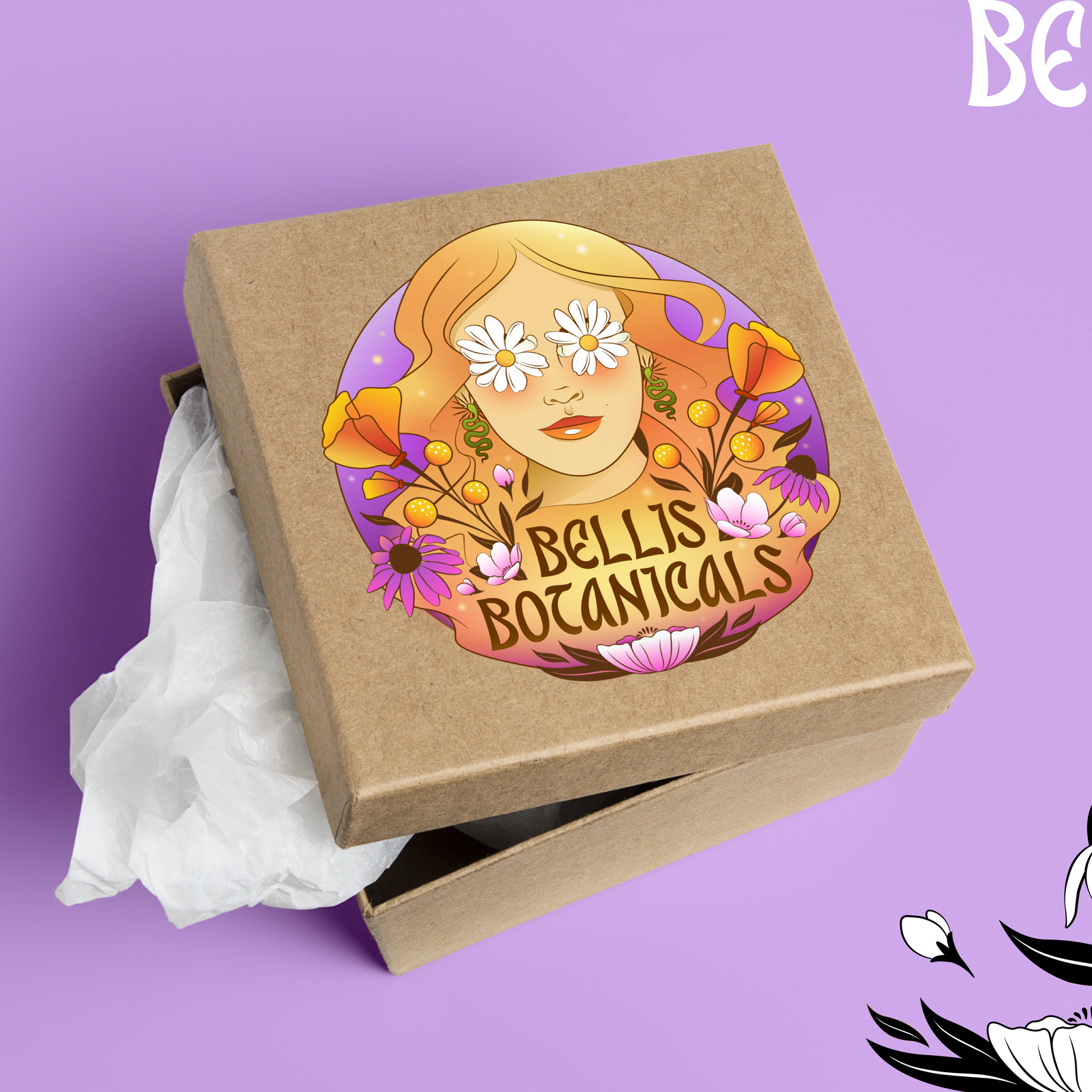 Bellis Botanicals Mockup