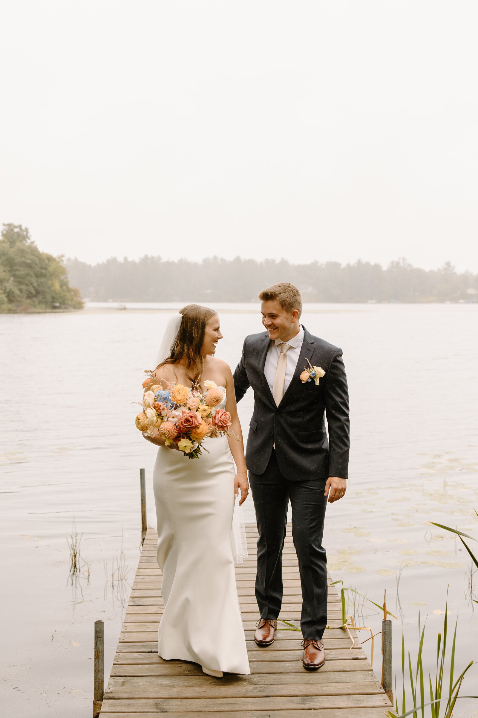 minnesota lake wedding