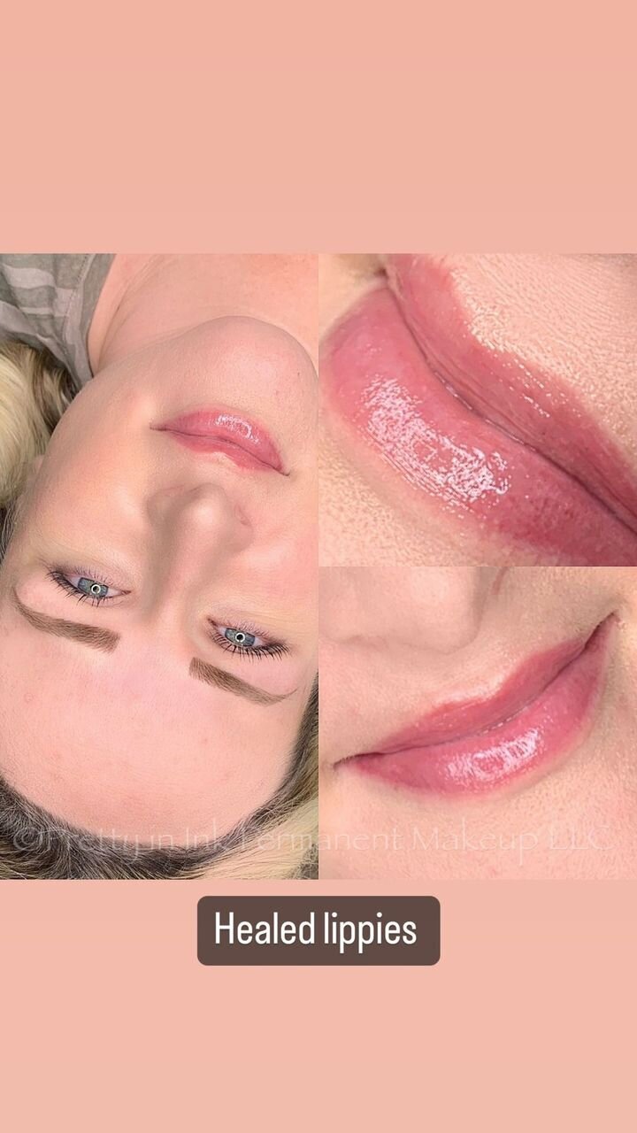 One Year Healed Lip Blush