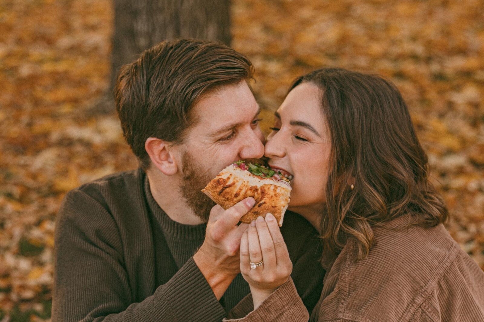 Joyful couple portrait Boise Idaho wedding photographer

