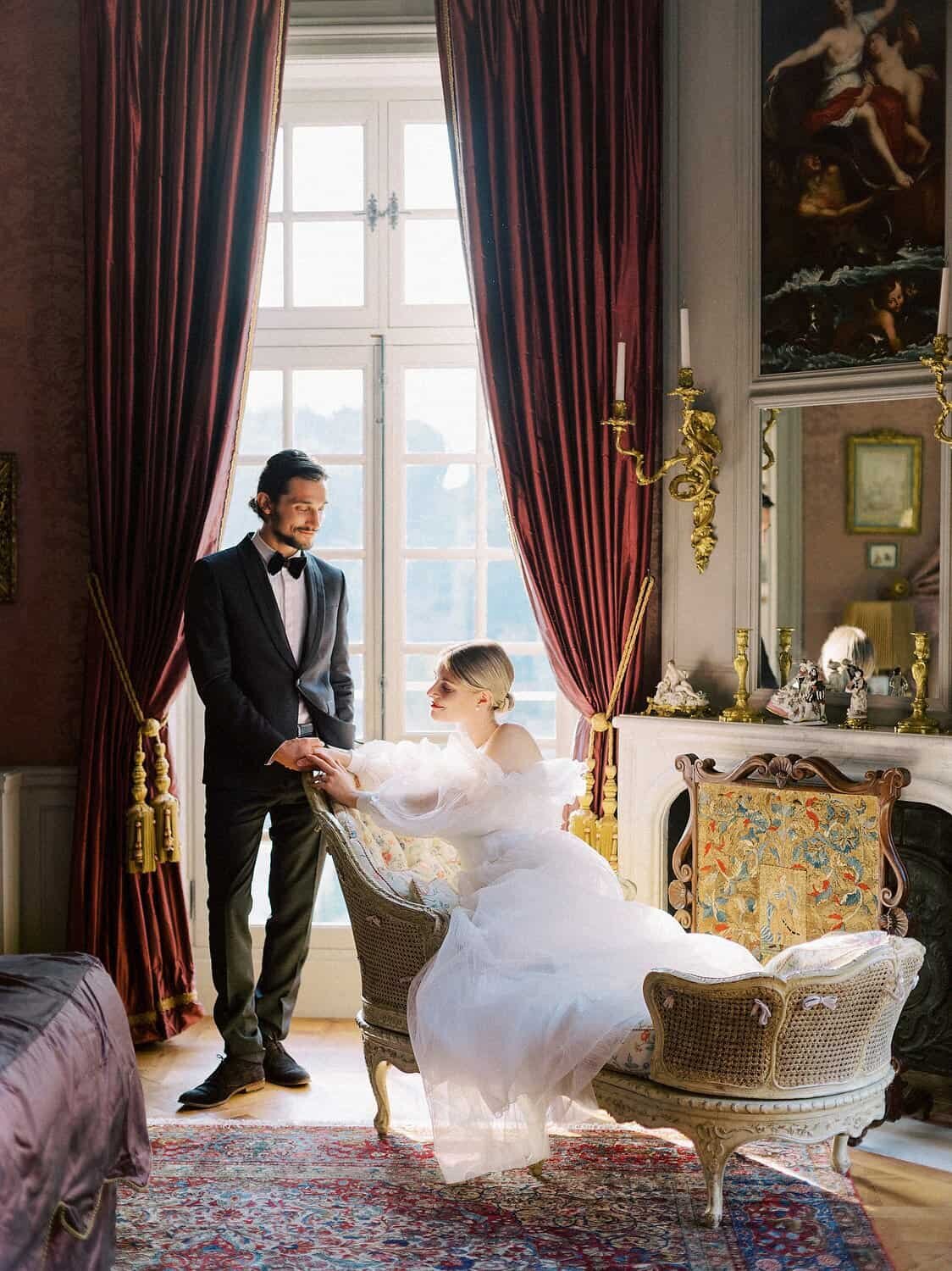 France-chateau-de-Vilette-wedding-Paris-France-bride-and-groom-Julia-Kaptelova-Photography-199