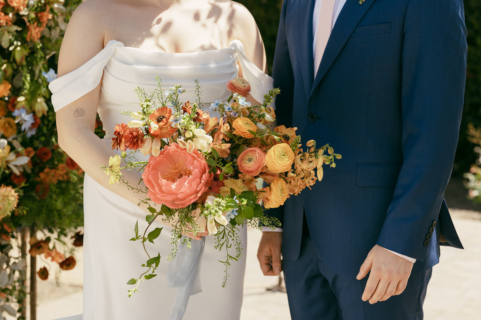 Colorful Bernardus Spring Wedding24