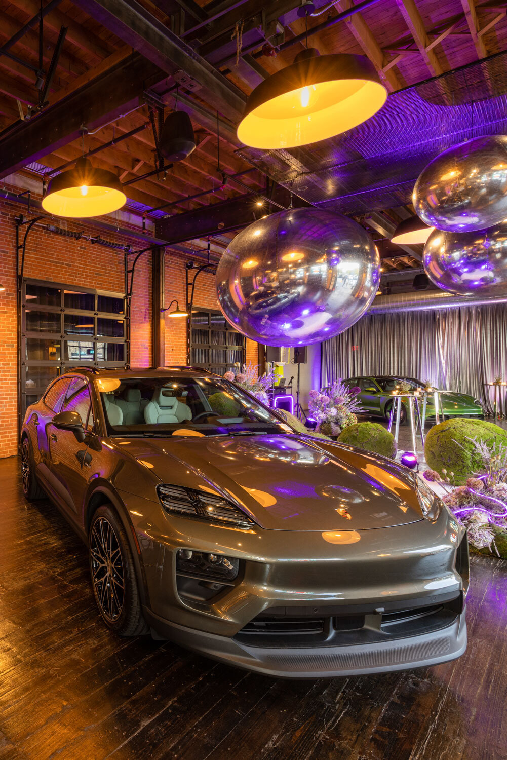 Porsche car corporate event