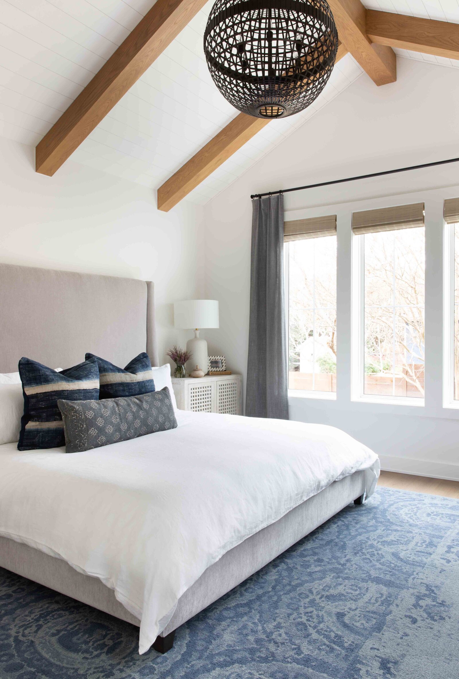 Nuela Designs Bedroom Ceiling Beams Shiplap