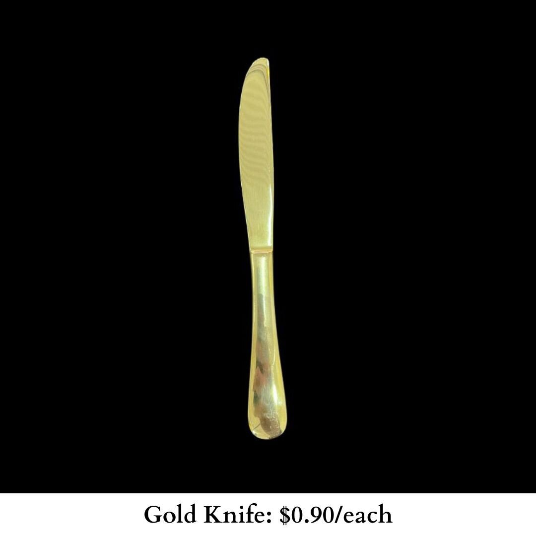 Gold knife-897